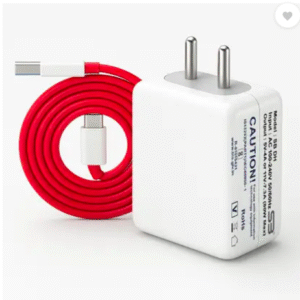 SB 80 W SuperVOOC 7.3 A Wall Charger for Mobile with Detachable Cable  (White, Cable Included)