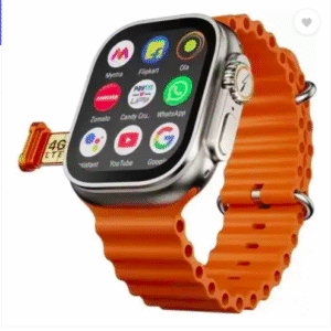 Veu T800 ULTRA Smart Watch No sim card Opetion Smartwatch NO sim card Smartwatch Smartwatch  (Orange Strap, Free Size)