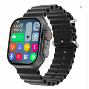 Yash Enterprises T800 ultra Full screen Smart Watch Series 8 For Men & Women Bluetooth calling Smartwatch  (Black Strap, Free Size)