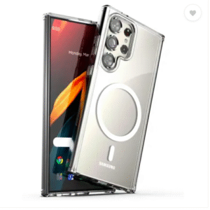 King Maker Back Cover for samsung galaxy s24 ultra  (Transparent, Dual Protection, Pack of: 1)